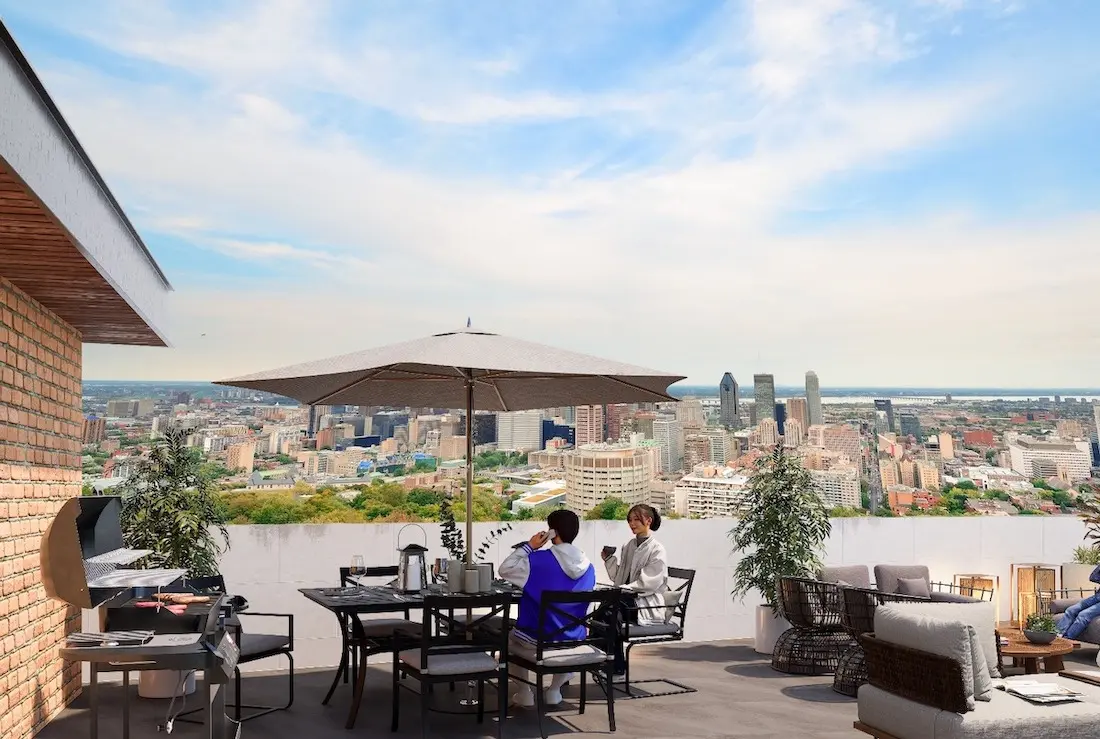 Roof terrace
